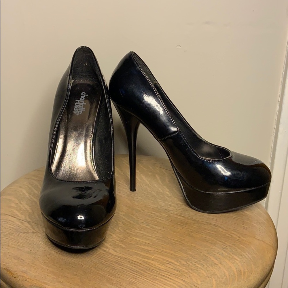 Charlotte Russe Black Stilettos